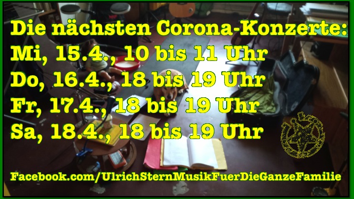 Die nächsten "Corona-Konzerte" auf Facebook