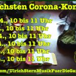 Ulrichs nächste Corona-Konzerte auf Facebook